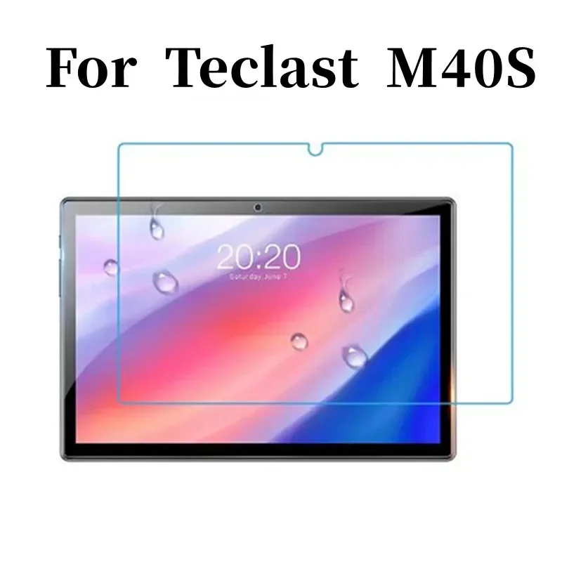 

9H Tempered Glass Screen Protector For Teclast M40Pro 10.1 Inch M40S Anti Scratch Clear Protective Film