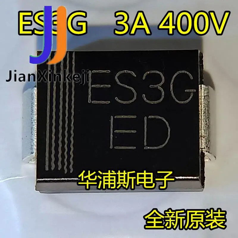 50 stücke 100% orginal neue ES3G SMD Ultra Fast Recovery Diode ES3G Paket SMB SMC 3A400V