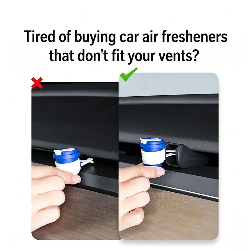 Air Conditioning Vent Aromatherapy Clip Silicone Conversion Clip Accessories for Model Y Juniper / Model 3 Highland / Model YL
