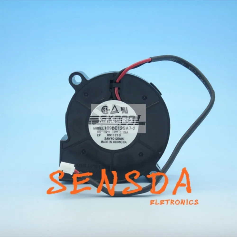 

1pcs New for Sanyo 109BC12GA7-2 12V 0.19A 50mm Turbo Centrifugal Cooling Blower Fan, Electronic, Server, Computer, Printer