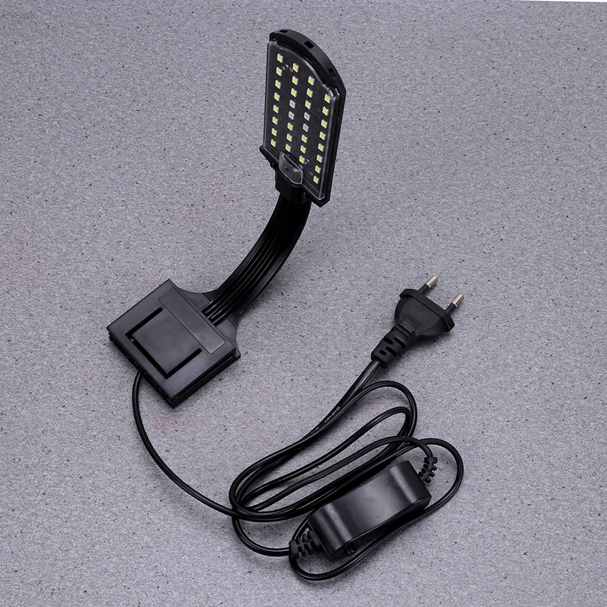 LED حوض السمك ضوء مشبك مقاوم للماء-مصباح النباتات المائية منخفضة الطاقة خزان الأسماك ضوء الاتحاد الأوروبي التوصيل حوض السمك مصباح #3