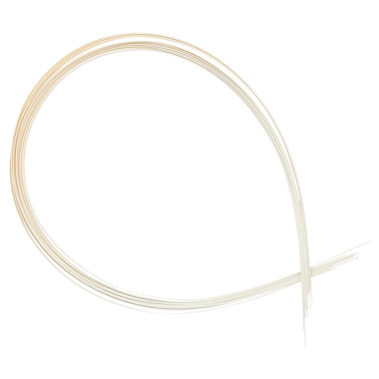 

10PCS Guitar Binding Strips White Color Durable ABS Material Classic Guitar Acoustic Decoration Replacement Accessories