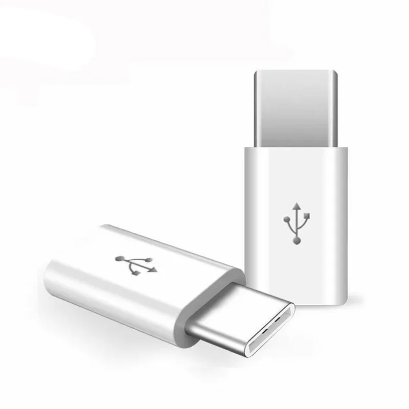 Data Female Male Type-C Connector Android Micro USB Adapter Converter Charging Cable