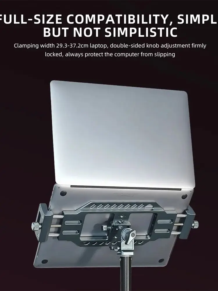 LEAPLIGHT Duży Stojak na Laptopa, Tablet, Telefon, Statyw z Aluminiową Regulacją, Uchwyt na Telefon, Tablet, Macbook — zdjęcie produktu 7