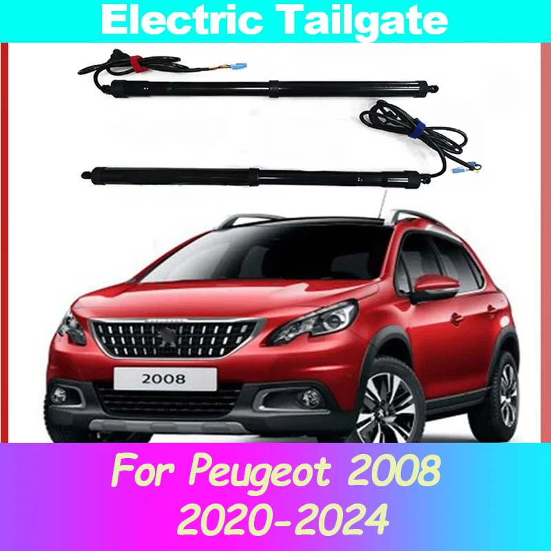 Car For Peugeot 2008 2020-2024 Electric Tailgate Modified Automatic Lifting Electric Motor for Trunk Car Assecories Baseus Tools