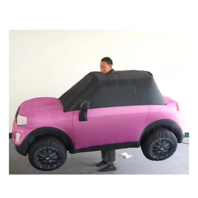 

Нестандартный дизайн надувного автомобильного костюма для вечеринки