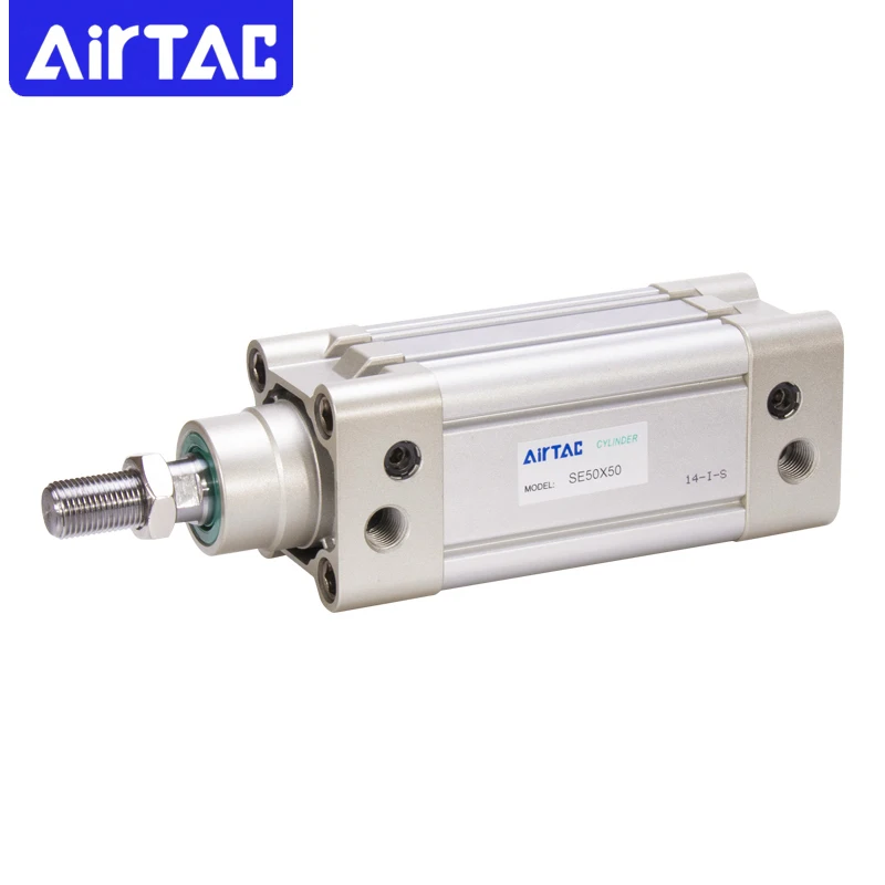 AirTAC Original SE32/40/50/63 Standard Pneumatikzylinder 50/75/100/125/150/200/250/300/400/500/600/800/1000mm Hublänge – Detail 1