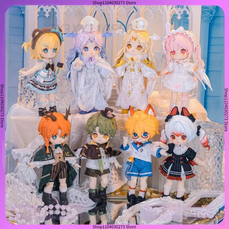 

Аутентичная Наги-зверь пятого поколения, серия Fantasy Record, Mjd, слепая коробка, Bjd, подвижная кукла, 12-точечный подарок для ребенка, ручная работа