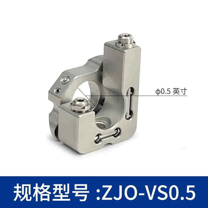 Pengganti baja tahan karat impor bingkai penyesuaian optik penggerak vertikal untuk 0.5/1 inci elemen optik kawat atas