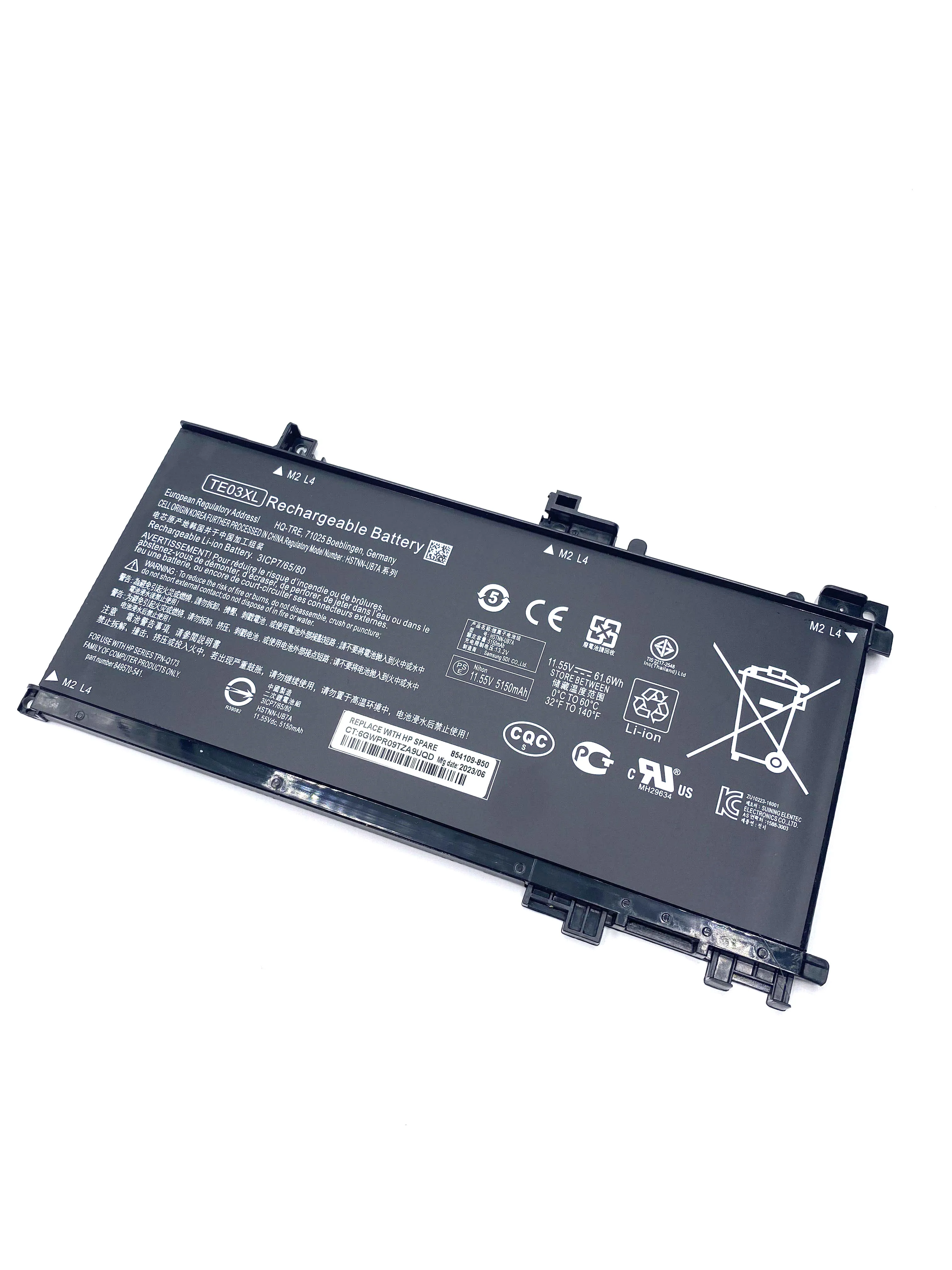 New TE03XL Laptop Battery For HP PAVILION 15-BC000 OMEN 15-AX000 Series HSTNN-UB7A TPN-Q173 849570-541 849570-542 849910-850