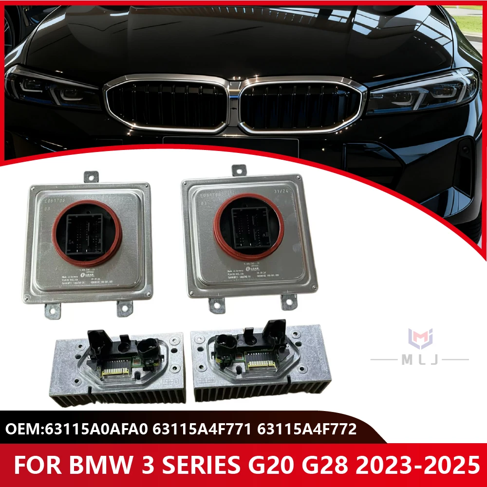 

Новый балласт фар OEM 63115A0EFA0 63115A4F771 63115A4F772 для BMW 3 серии 2023-2025 G20 G28 Блок управления модулем «ангельские глазки»