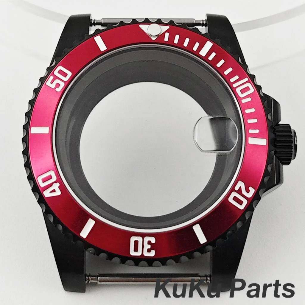 

Корпус PVD, черный, 40 мм, NH35, корпус из нержавеющей стали, сапфировый, водонепроницаемый для NH34, NH35, NH36, NH38, механизм 28,5 мм, циферблат, детали корпуса вспомогательного часов