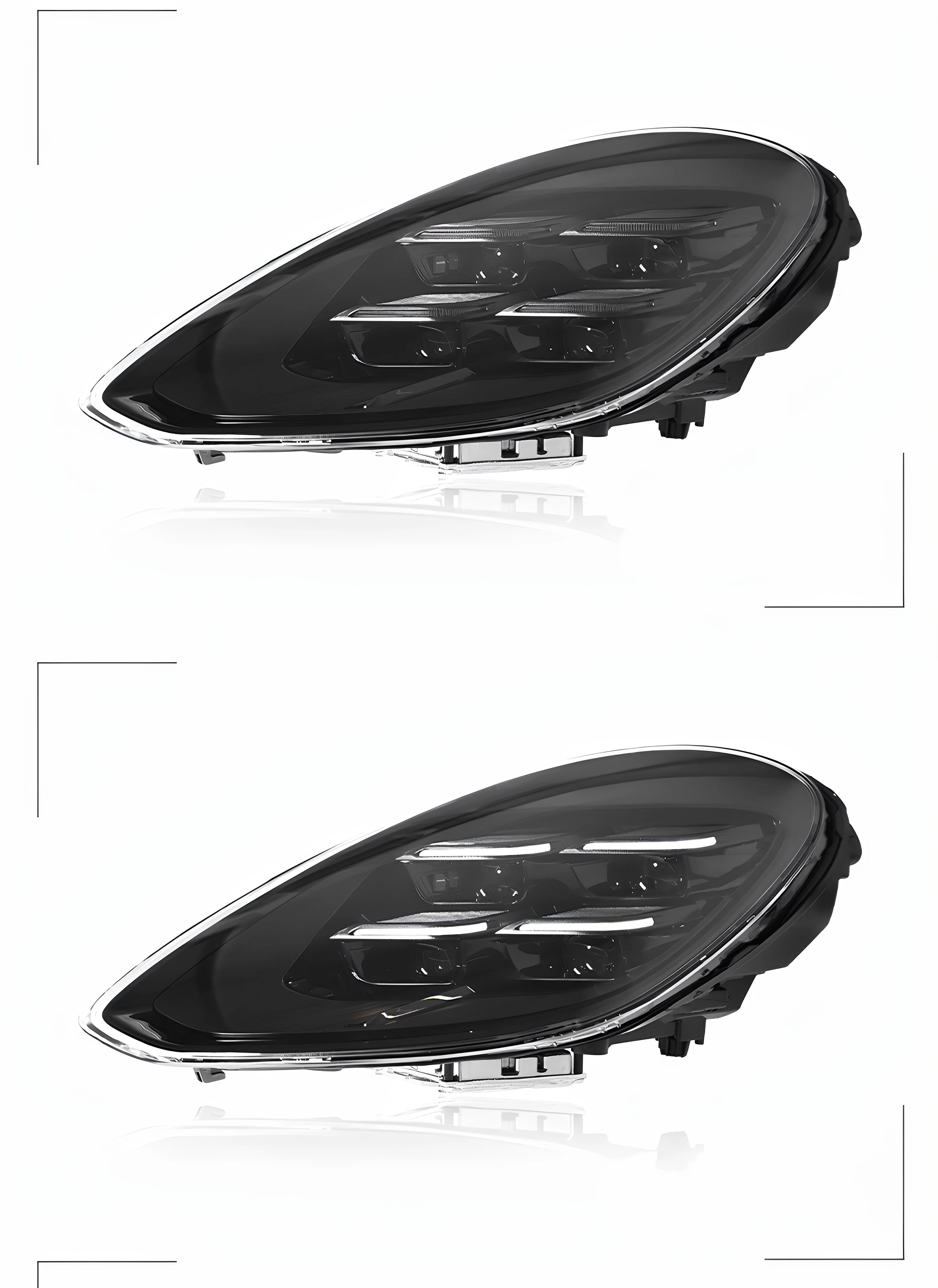 

for 18-23 Porsche Panamera Modified Headlight Assemblies, Daytime Running Lights, matrix Lens Headlights