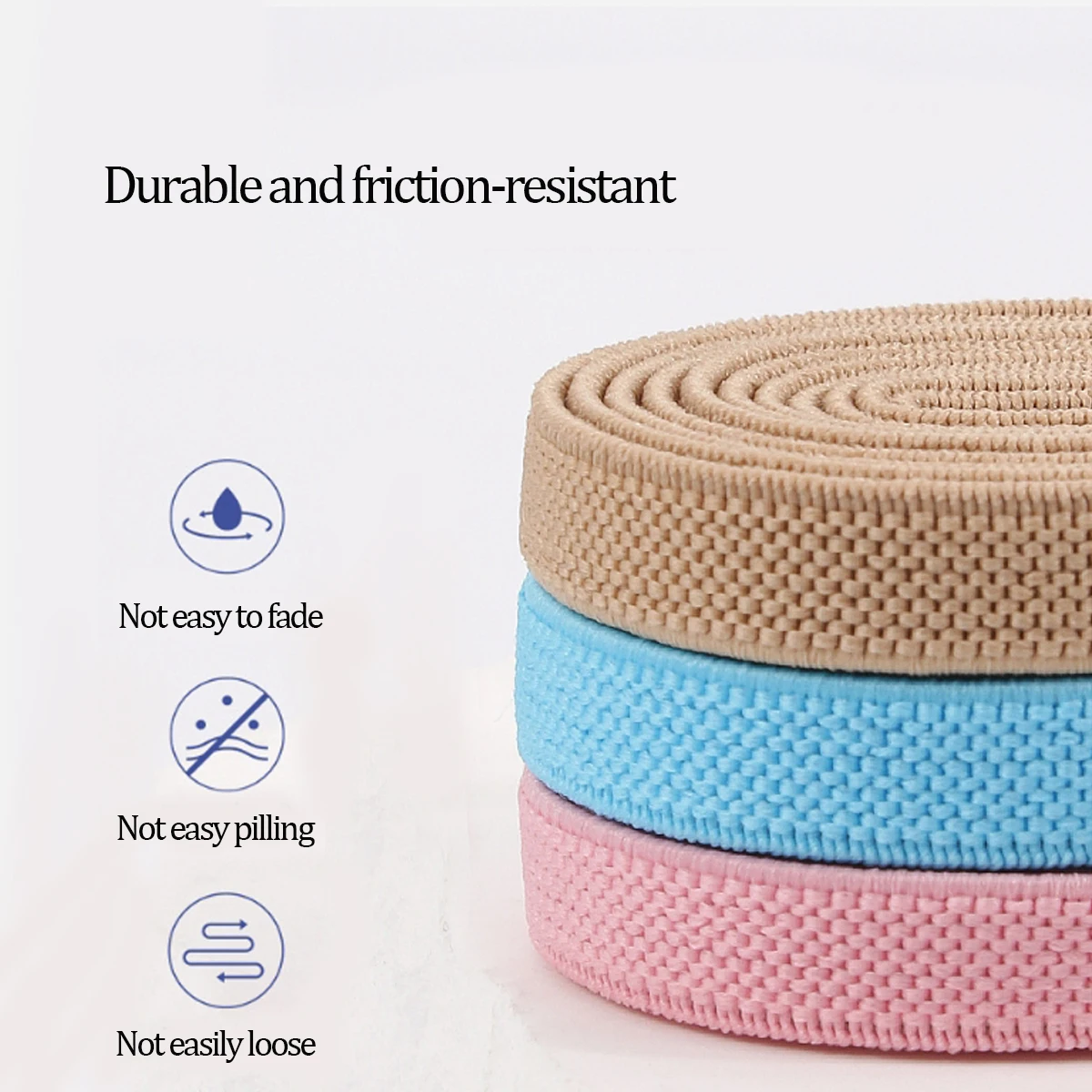 No Tie Shoelaces with Elastic Laces，Elastic Shoe Laces Tieless Shoelace Tieless Shoelace One Size Fits All for Adults and Kids image 3