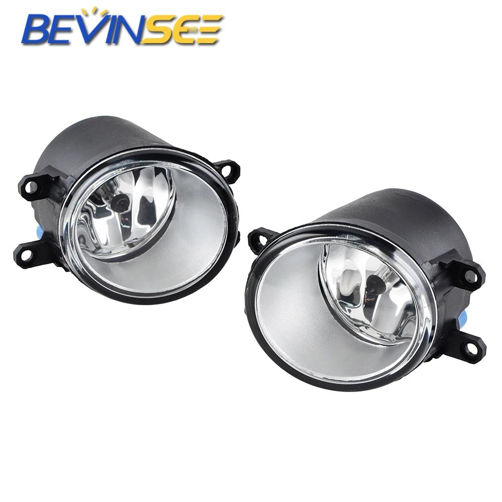 

BEVINSEE 1 Pair Fog Light Lamps with H11Bulbs For Toyota Avalon Camry Corolla RAV4 Yaris Highlander For Lexus CT200h ES300h