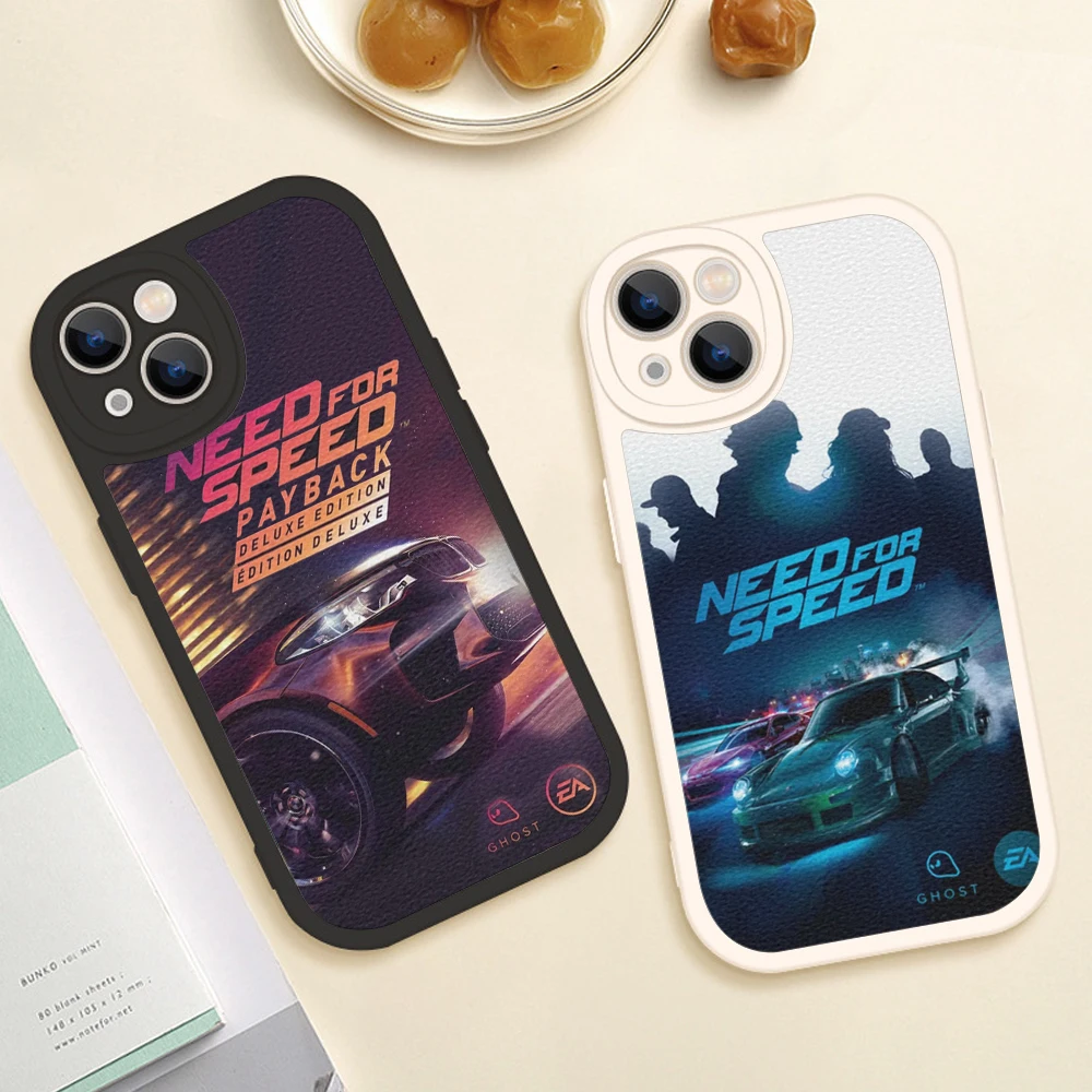 For Iphone13 Luxury Need For Speed Payback Phone Case for Iphone 13 12 11 Pro MAX MiNi 8plus X XS XR Lambskin Protective Covers