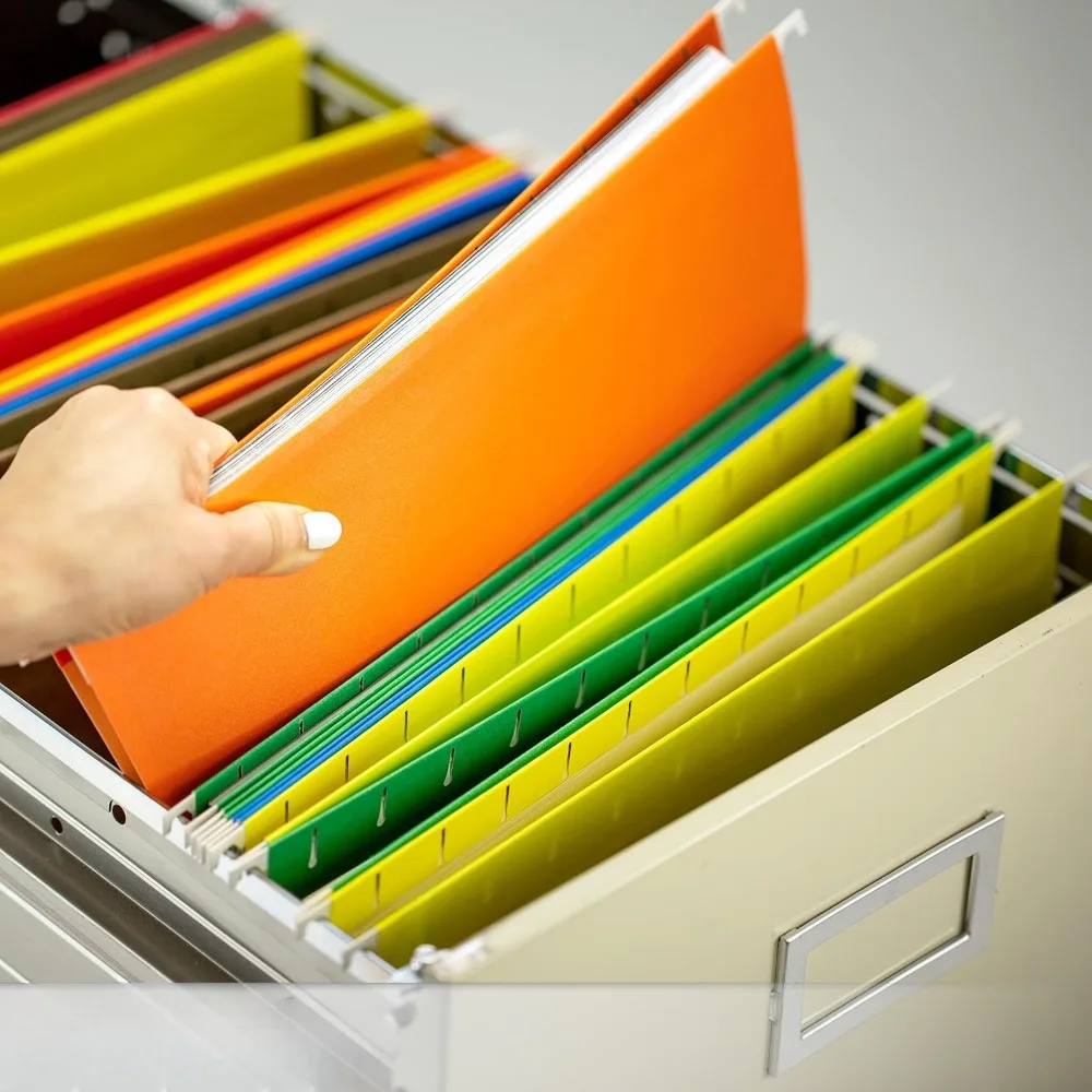 Hanging File Frame, Letter Size, Adjustable 14 to 18-Inches, 2 Count (Pack of 1),Silver