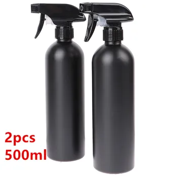 리필 가능한 미스트 병, 미용실 헤어 도구, 물 분무기 관리 도구, 500ml, 2 개