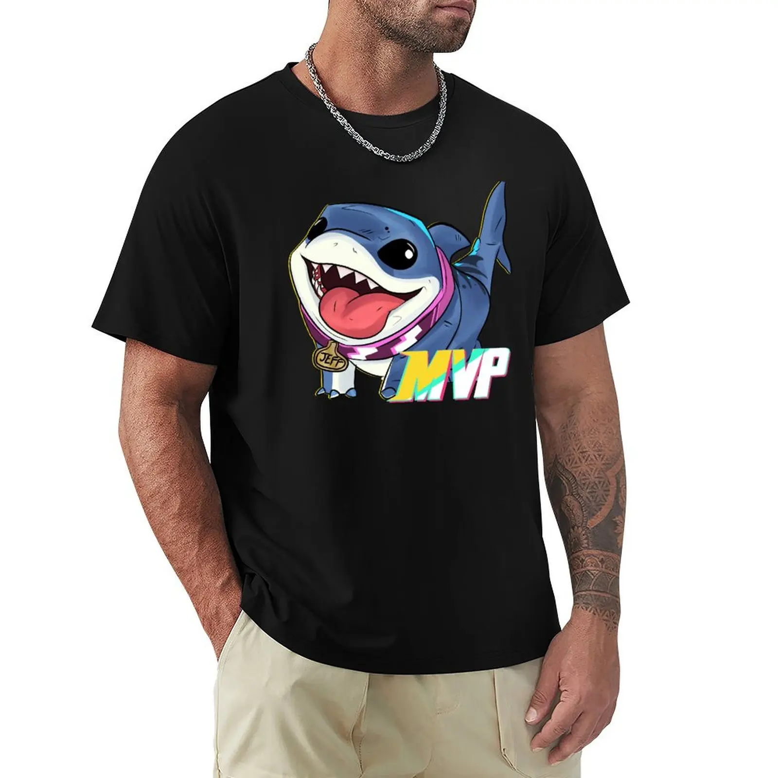 MVP Jeff! T-Shirt Utility Casual Work T-Shirt