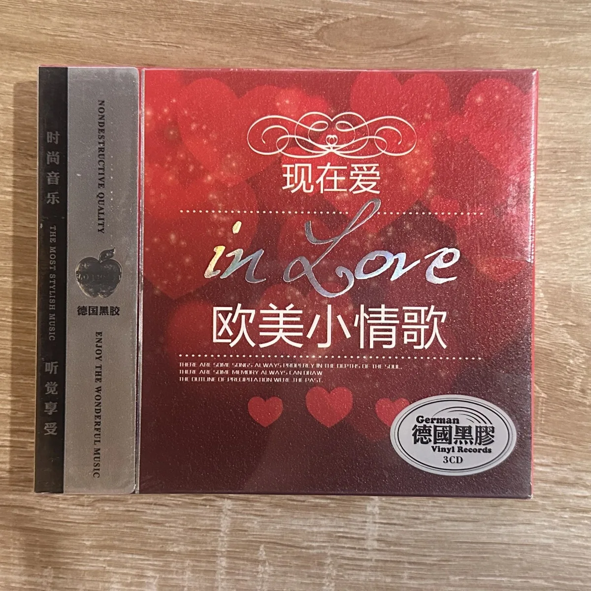 

Now Love in Love Iconic Timeless Romantic Western Pop Love Songs German Vinyl Quality 3CD Collection