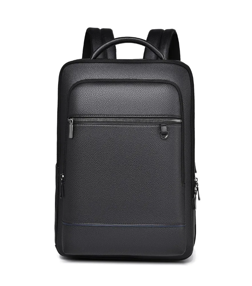 Business travel bag simple casual fashion computer bag qualitative vertical backpack backpack large capacity