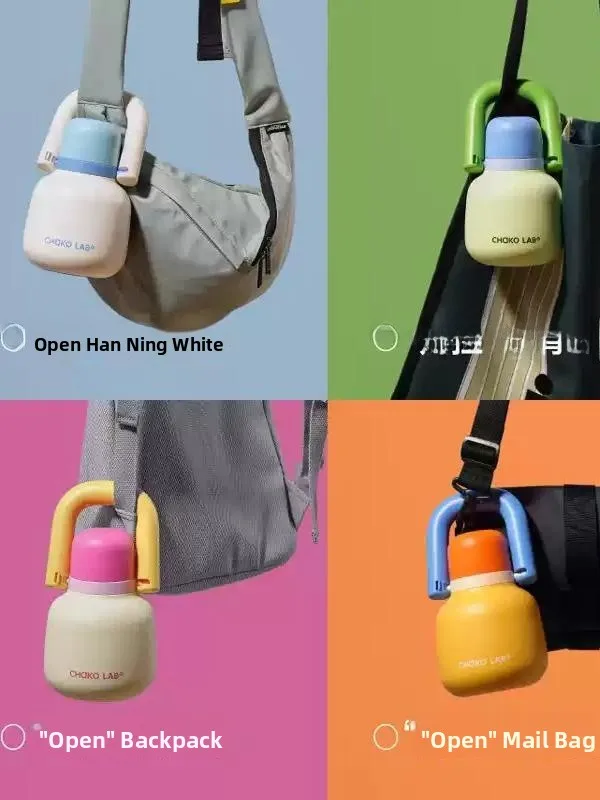 

Chakolab Large Capaci Stainl Steel Insulated Water Bottle St Cup Portable aron Colored Beverage Container for Women