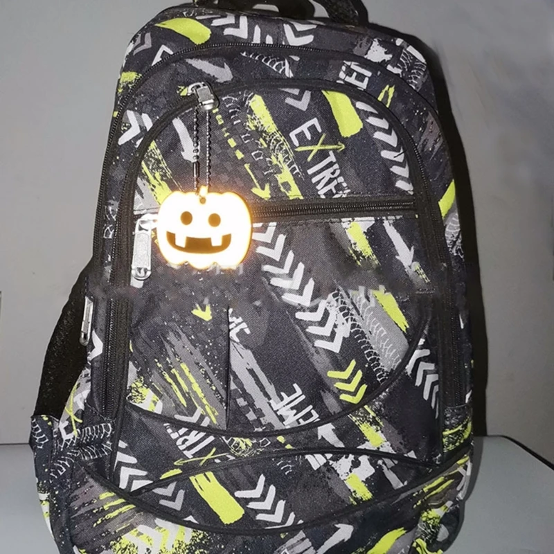 Bolsas reflectantes para Halloween, bolsas con engranajes reflectantes para caminar en espalda bolsas para para