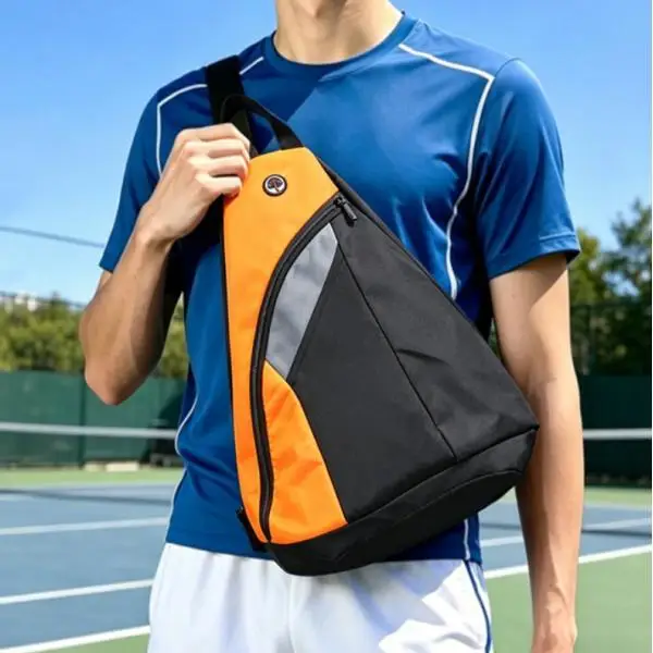 Pickleball Bag Men Women Versatile Shoulder Sack Pickleball Equipment Storage Carrier for Outdoor Tennis Training