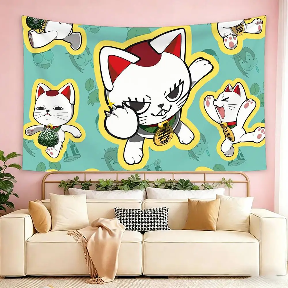 D-Dandadan Flags Wall Hanging Tapestry Outdoor Garage Room Decorative flag Background