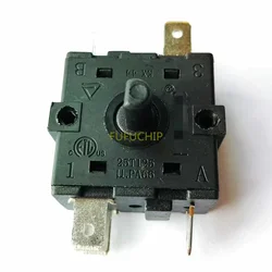 Original New 100% 25T125 Series Heating Rotary Selection Switch Circulating Gear 5pin 3pin 4gear 16A
