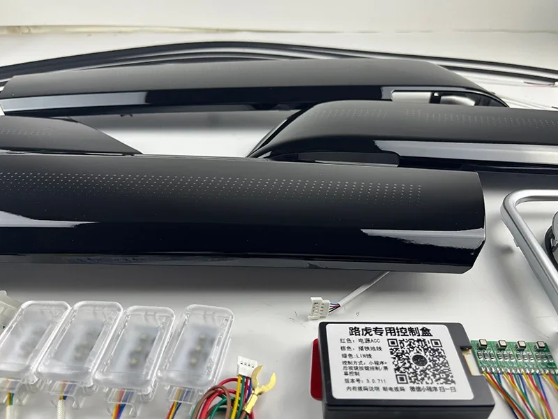 Led Ambient Light Speaker Cover Decorate Light Replace Style For Range Rover Vogue Sport 2014-2022