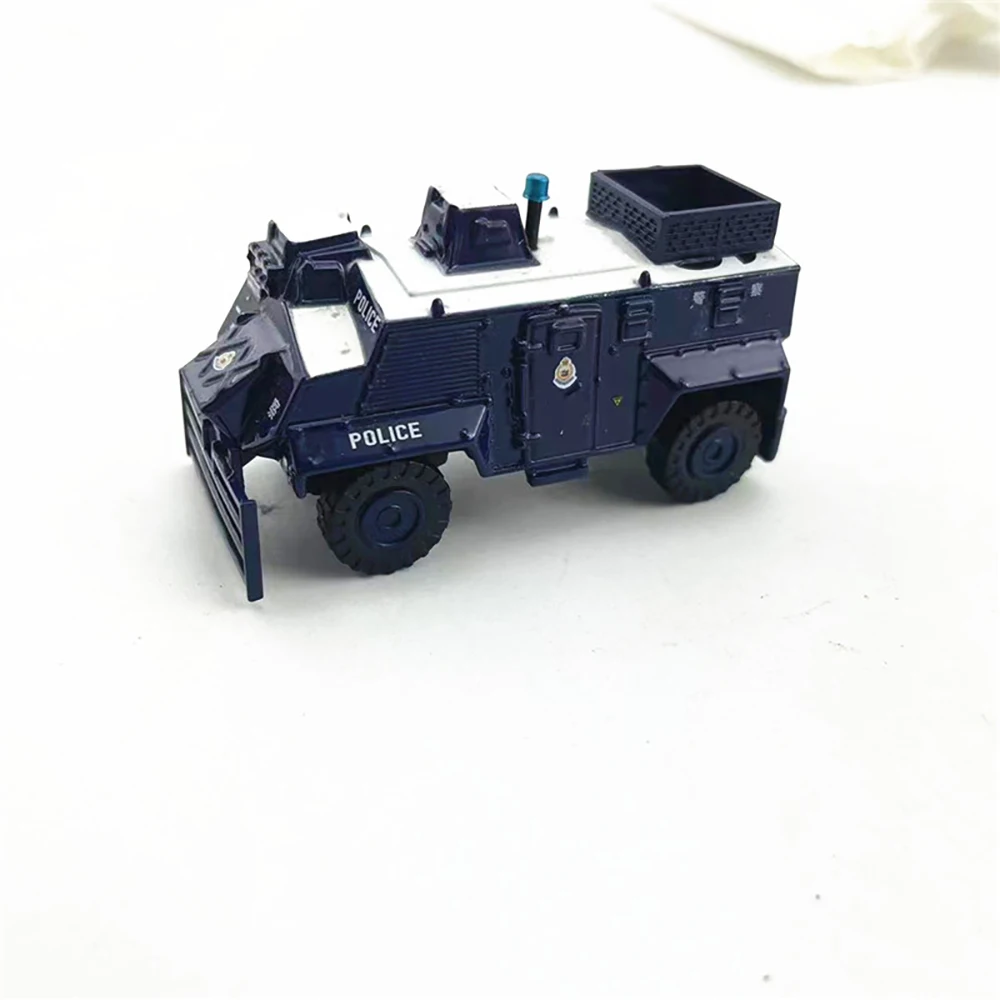 Hong Kong Ptu Shachen Armored Vehicle No. 96 Static Police Car Model 1:72 Scale Rare Hobby Collection Scene Decoration Kids Toy