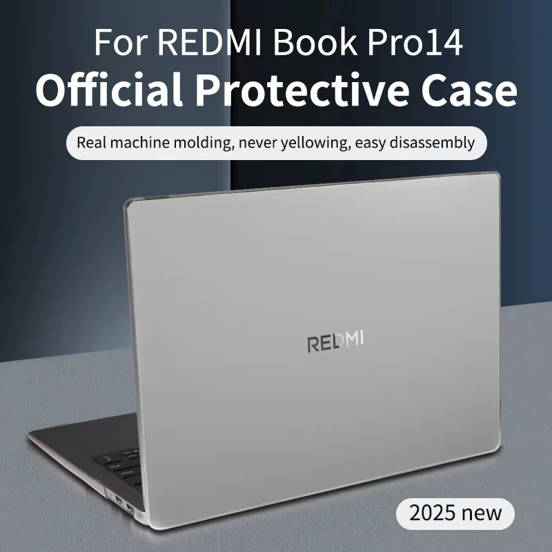 Laptop Hard Shell Case For 2025/2024 xiaomi REDMI Book Pro 14/16 inch Matte Protective shell anti-scratch cover PVC Case
