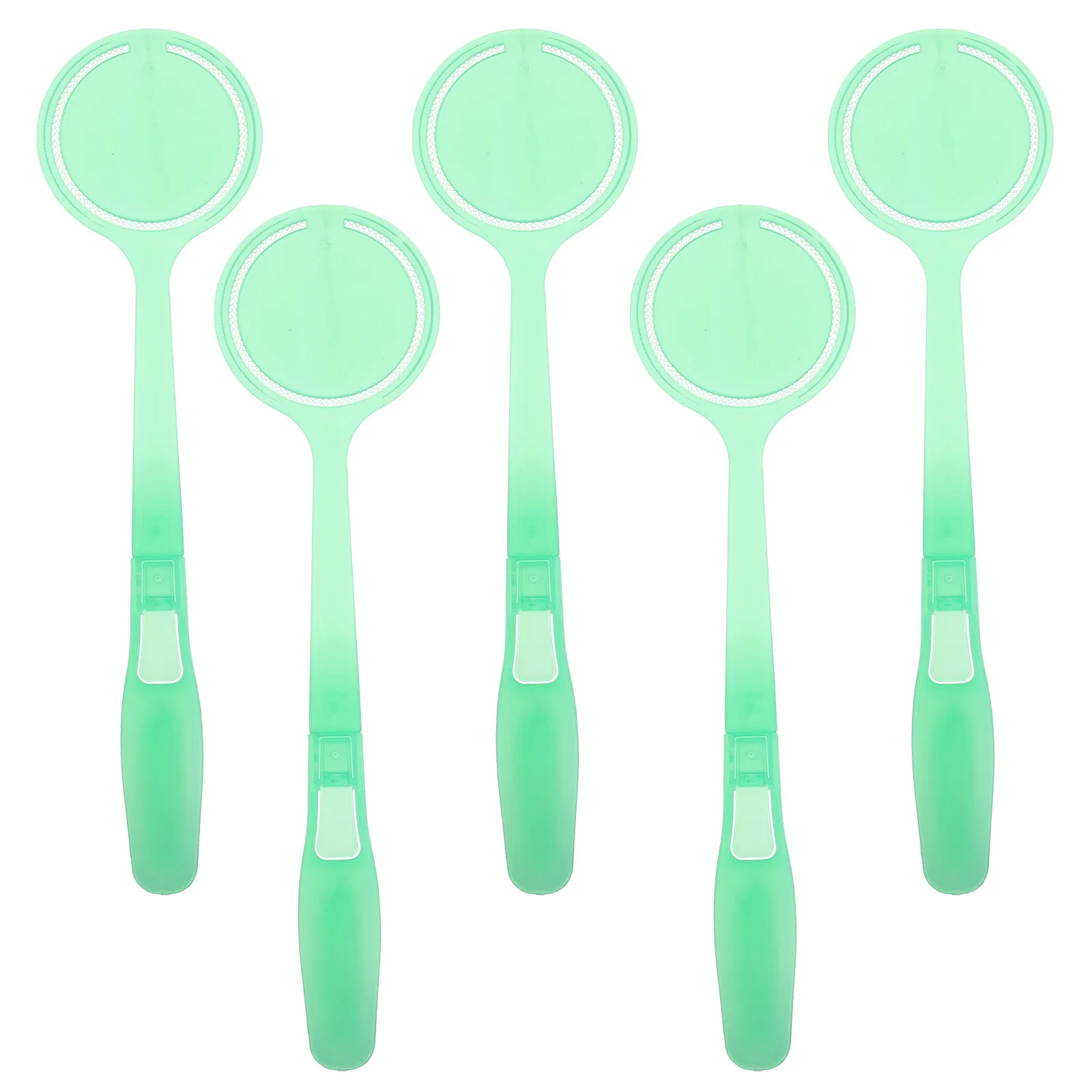 5 Stuks Gezicht Kloppen Stok Hydraterende Katoen Ronde Pad Houder Afneembare Handvat Huidverzorging Tool Verbeterde Absorptie Gezichtsverzorging