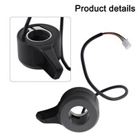 Thumb Throttle Accelerator for NIU For KQi Electric Scooter Accessories Plastic Construction 26cm Wiring Length