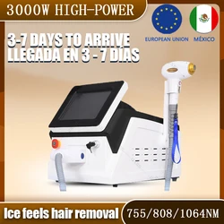 NEW Wavelength 808nm Diode Laser Hair Remover Painless Effetctive Hair Removal Machine with 755nm 808nm 1064nm for All Skin Hair