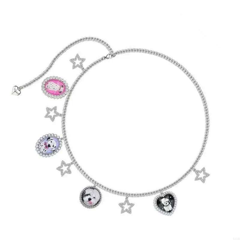 Y3ne Layer Belly Chains สำหรับผู้หญิงอุปกรณ์เสริมเอวที่ปรับได้