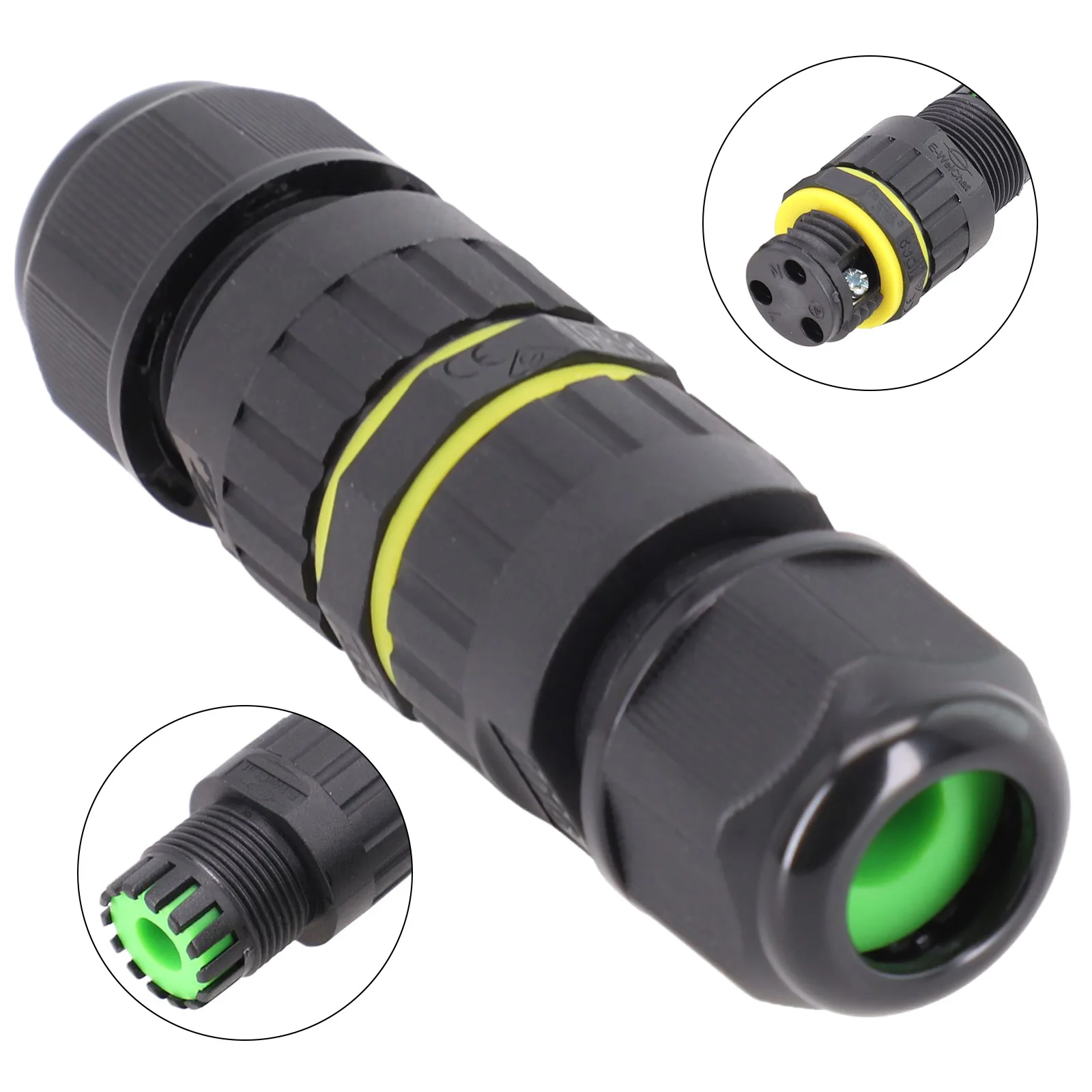 

Joint Waterproof Joint None None Joints Outdoor Junction Box Metal Electrical Cable Wire Connector IP68 Waterproof UL94 V2 Grade