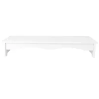 Computer Heightened Shelf Monitor Bracket Keyboard Stand Riser Desk Screen Multi-function Plastic Desktop Base