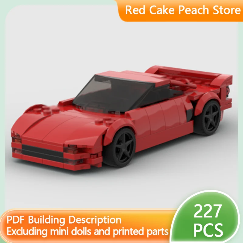 

Модель скоростного гоночного автомобиля MOC Building Bricks MR2 GT Top Tier Спортивный автомобиль Модульная технология Детский праздничный подарок Сборка игрушечного костюма