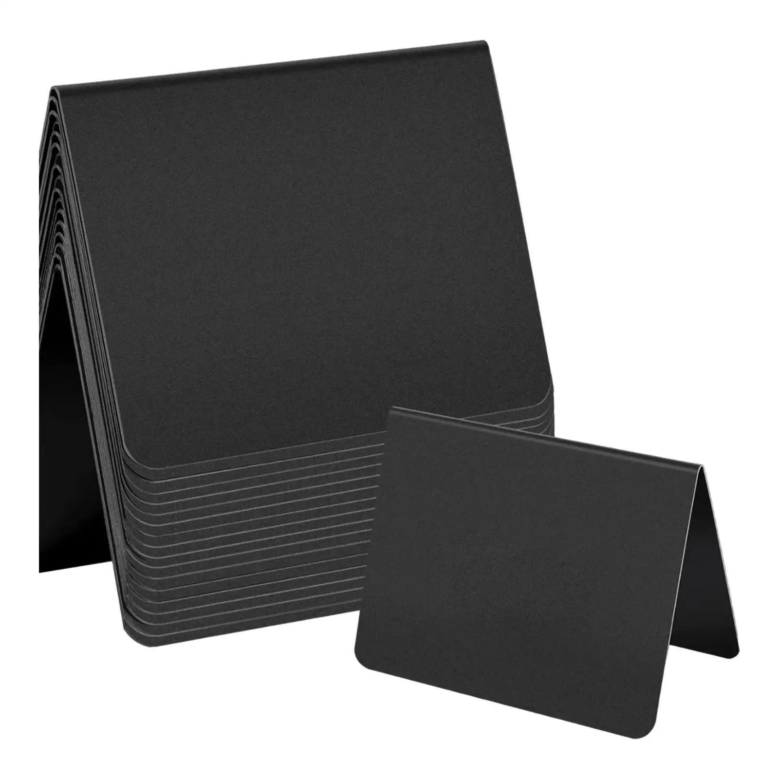 イベント用ミニ黒板看板、結婚式の場所カード、小さな黒板黒板、フードスタンド、ショップ、クリスマス、16個