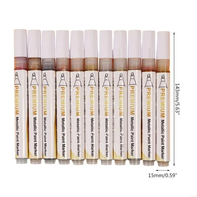 علامات دائمة مقاومة للماء المعادن ديي ديي إيبوكسي راتنج الراتين