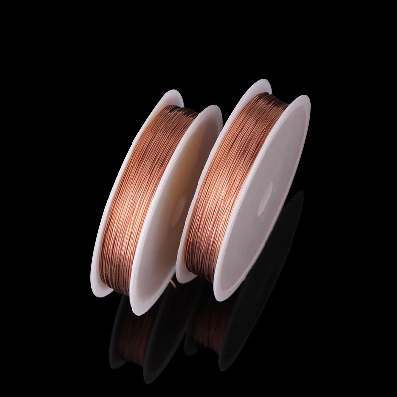 0.2mm -1mm Diameter Copper Wire Pure Copper WireTwist Thread Shape Copper Wire Winding Bracelet Earring Ring Accessorie Material