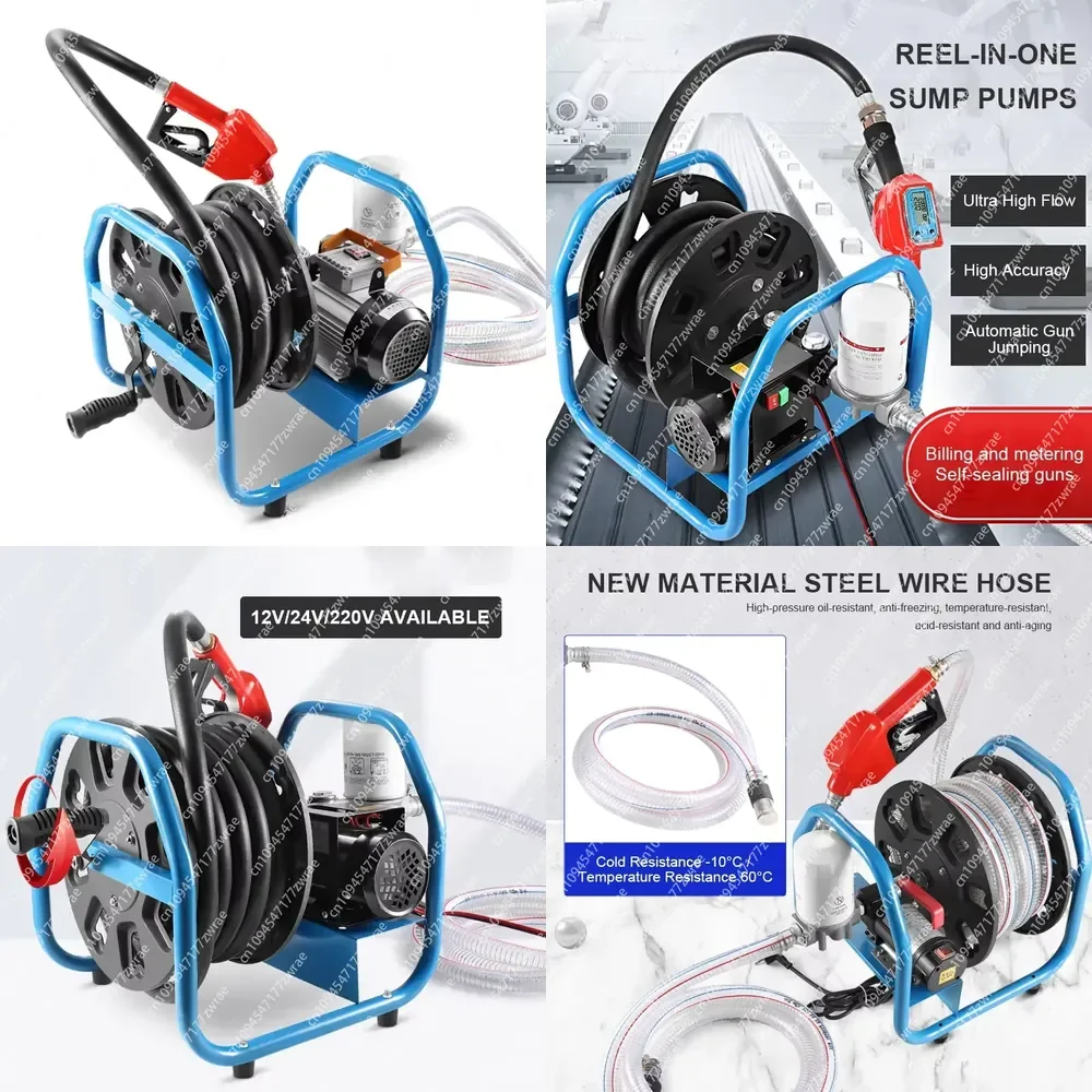 High-Pressure DC Reel Diaphragm Pump Electric Urea Pump for Agricultural Dosing  Support