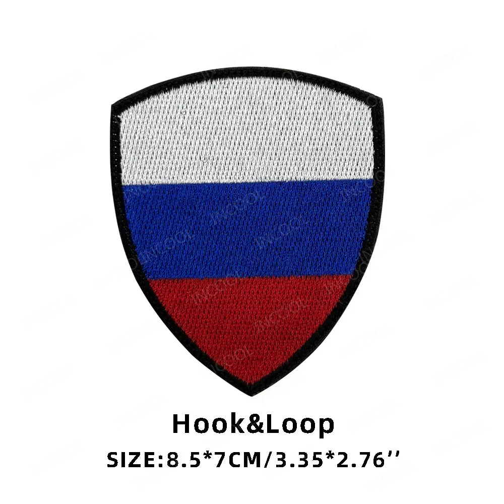 Embroidered Patches National Flag US Israel Spain France Russia Italy Germany Tactical Appliques Armband Badges For Clothing Cap