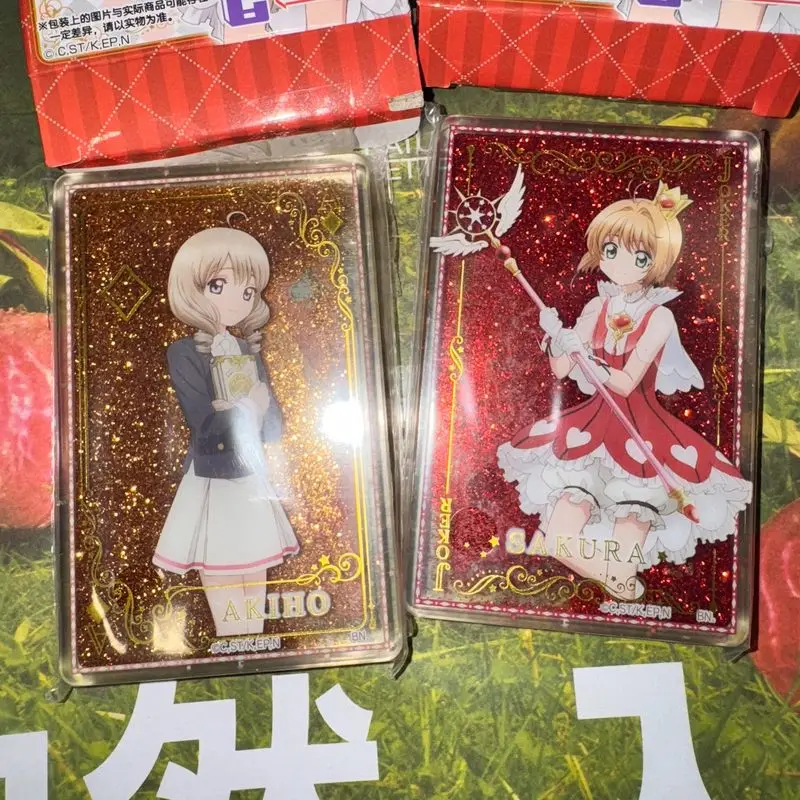 

BANDAI Cardcaptor Sakura Clear Card Arc Quicksand Acrylic Stand Anime Collectible Desktop Decor For Anime Fans