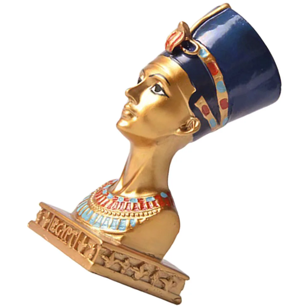 

Resin Egyptian Statue Exquisite Vintage Desktop Ornament Ancient Egypt Sculpture Home Office Decoration Egyptian Statue