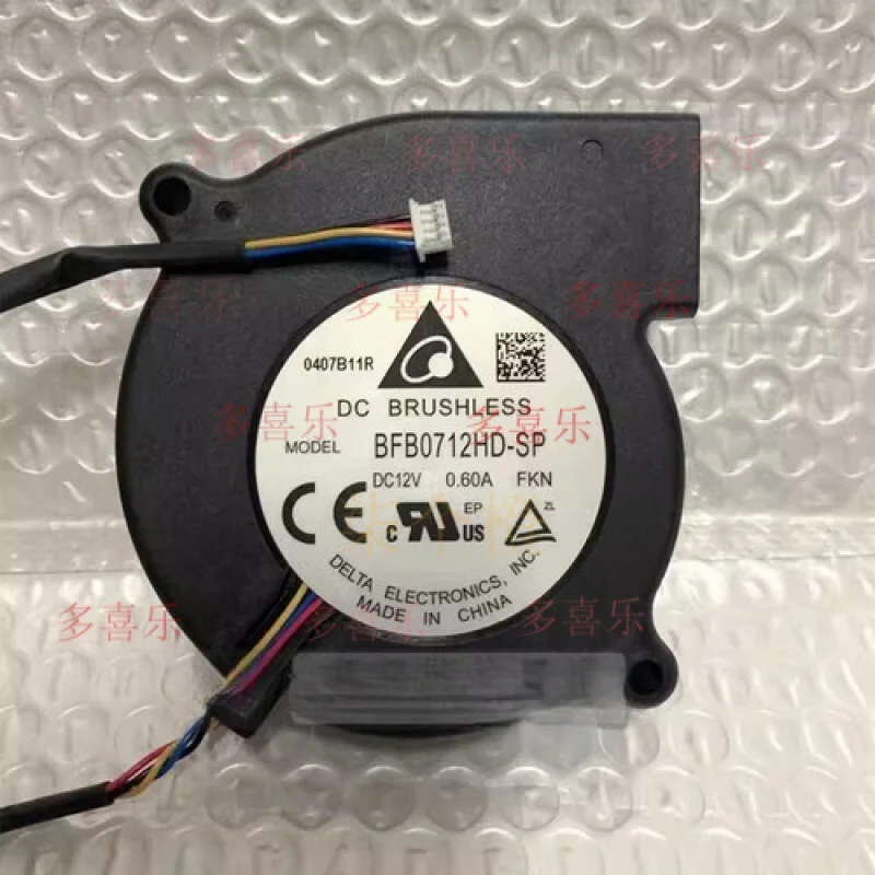 

EE for Delta BFB0712HD-SP 7020 DC12V 0.60A 4-Pin Turbo PWM Cooling Fan
