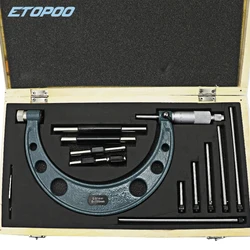 300-400mm 400-500mm 500-600mm Outside Micrometer with interchangeable anvils Measurement Tools