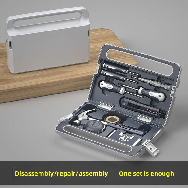 Multifunction Electrician Tool Set Auto Repair Toolbox Household Family Combination Hand Tool Kit for Maintenance DIY